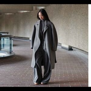 Uniqlo C Wool Blend Coat Size Small